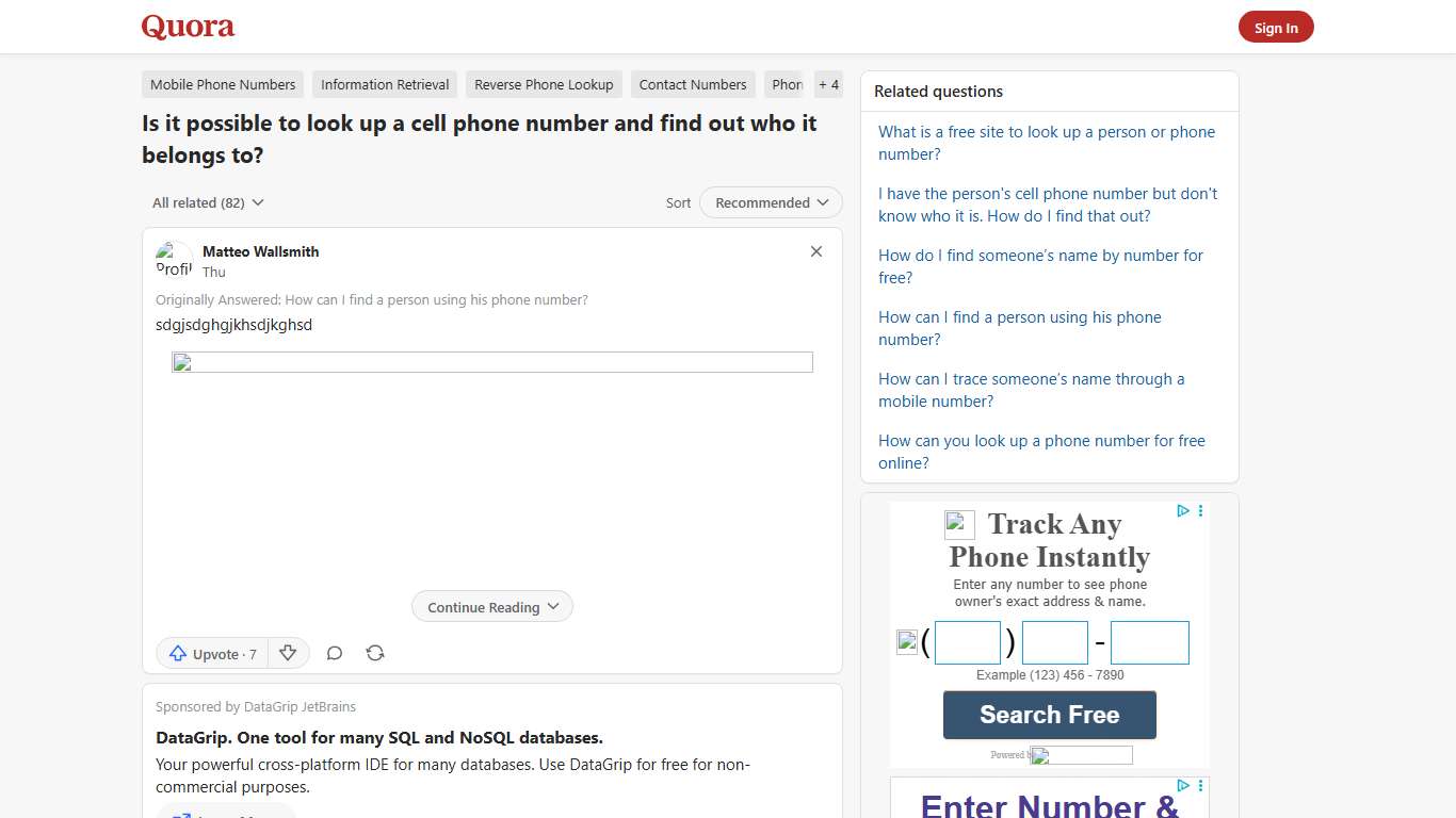 Is it possible to look up a cell phone number and find out who it belongs to? - Quora